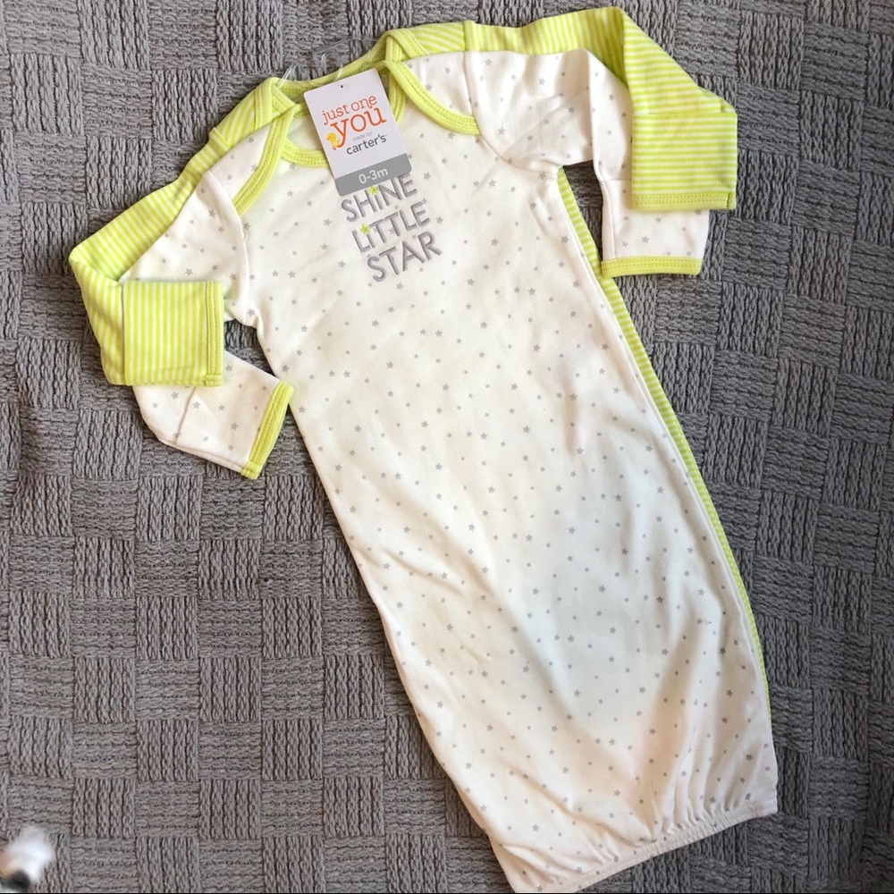 NWT Carter's Sleep Sacks - 0-3M Pajamas Gender Neu